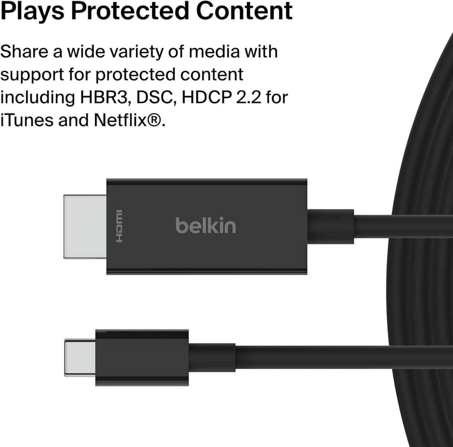 usb c to hdmi cable 4k 144hz belkin