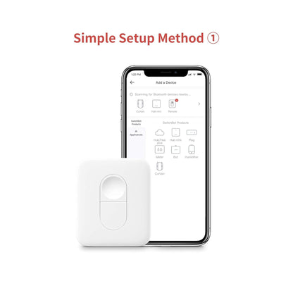 SwitchBot Remote One Touch Button, Control with Just 1 Click - There's no need to use your smartphone. xStore in Qatar.