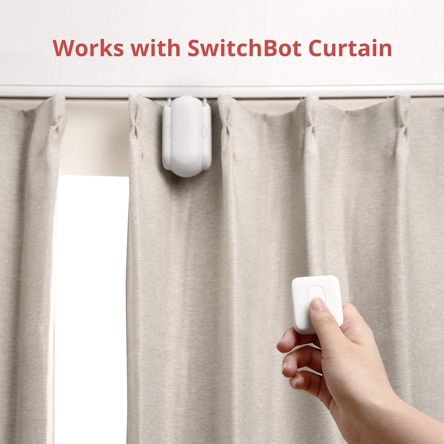 SwitchBot Remote One Touch Button, Control with Just 1 Click - There's no need to use your smartphone. xStore in Qatar.