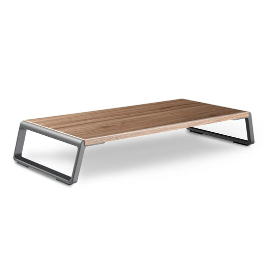 Monitor Stand Riser for Computer, ergonomic, sturdy, elevates monitor, improved posture, organization, from xStore in Qatar.