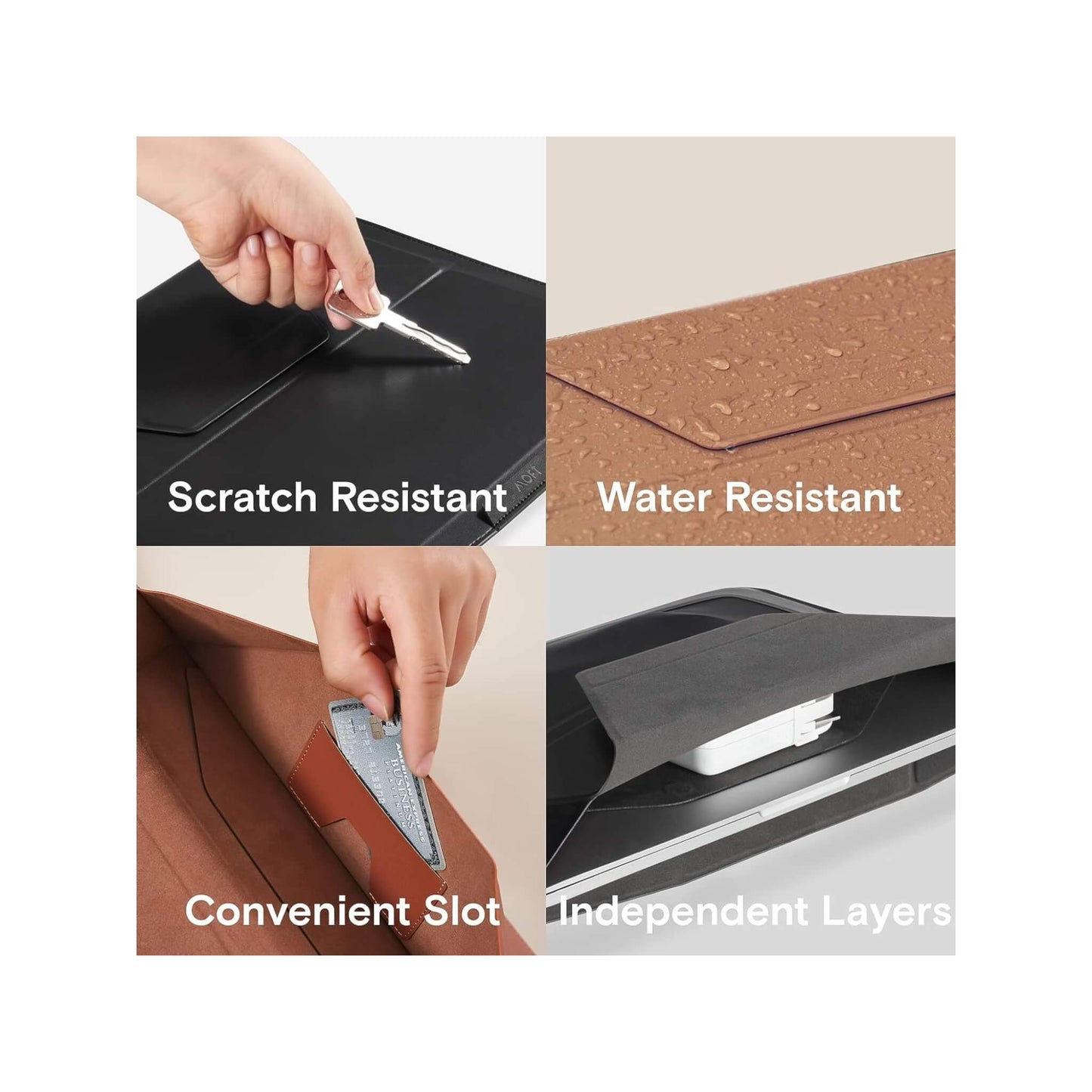 MOFT Carry Sleeve - 15-16 inch, Folds up to a stand in literally one second, available from xStore.qa in Qatar.