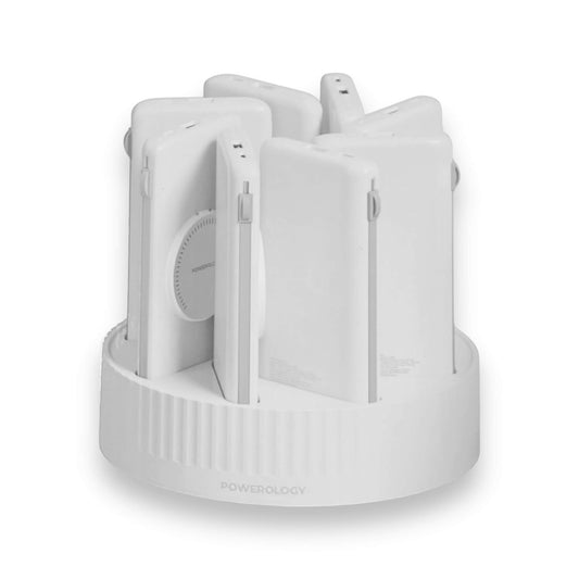 MagSafe compatible, white, efficient and portable solution for multiple devices, available at xStore.qa in Qatar.