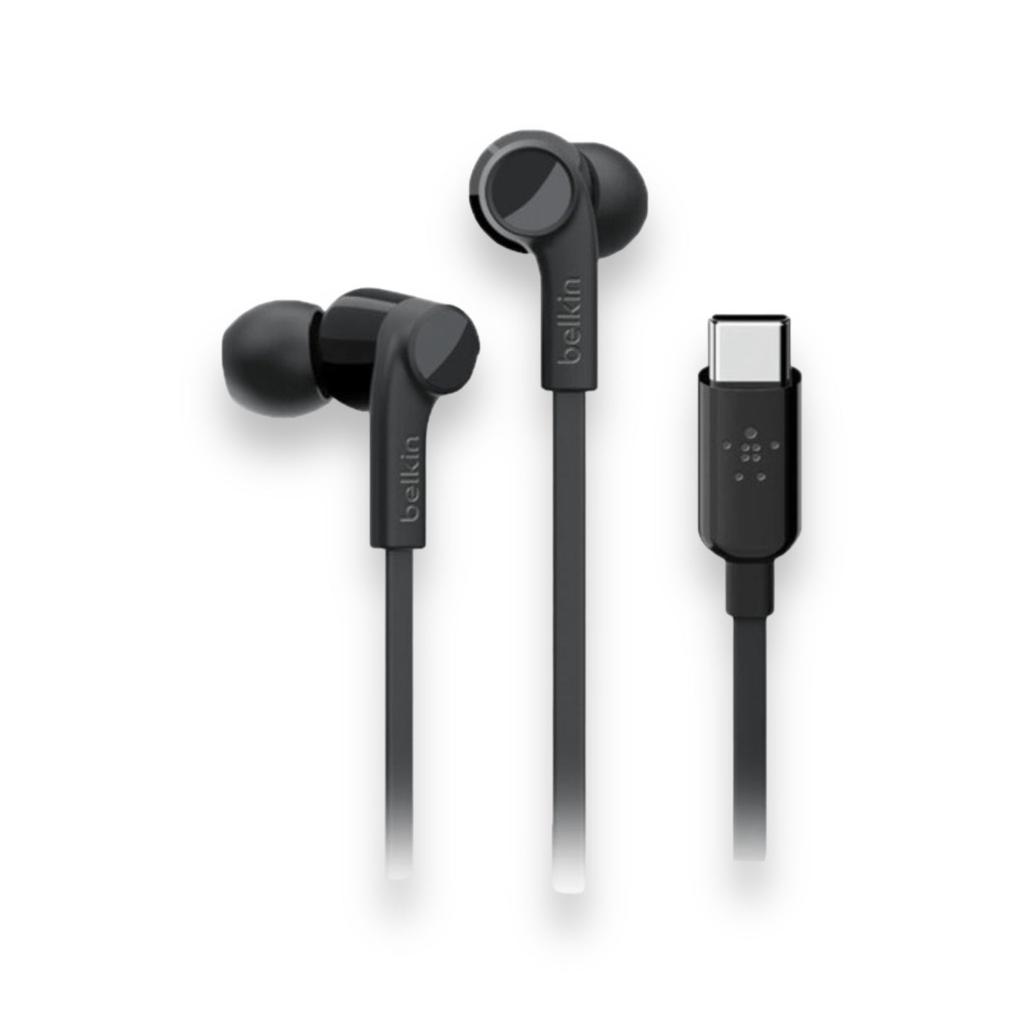 Belkin SOUNDFORM™ Headphones USB-C from xStore in Qatar, ightweight design keeps the cable tangle-free in a pocket or bag.
