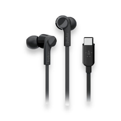 Belkin SOUNDFORM™ Headphones USB-C from xStore in Qatar, ightweight design keeps the cable tangle-free in a pocket or bag.