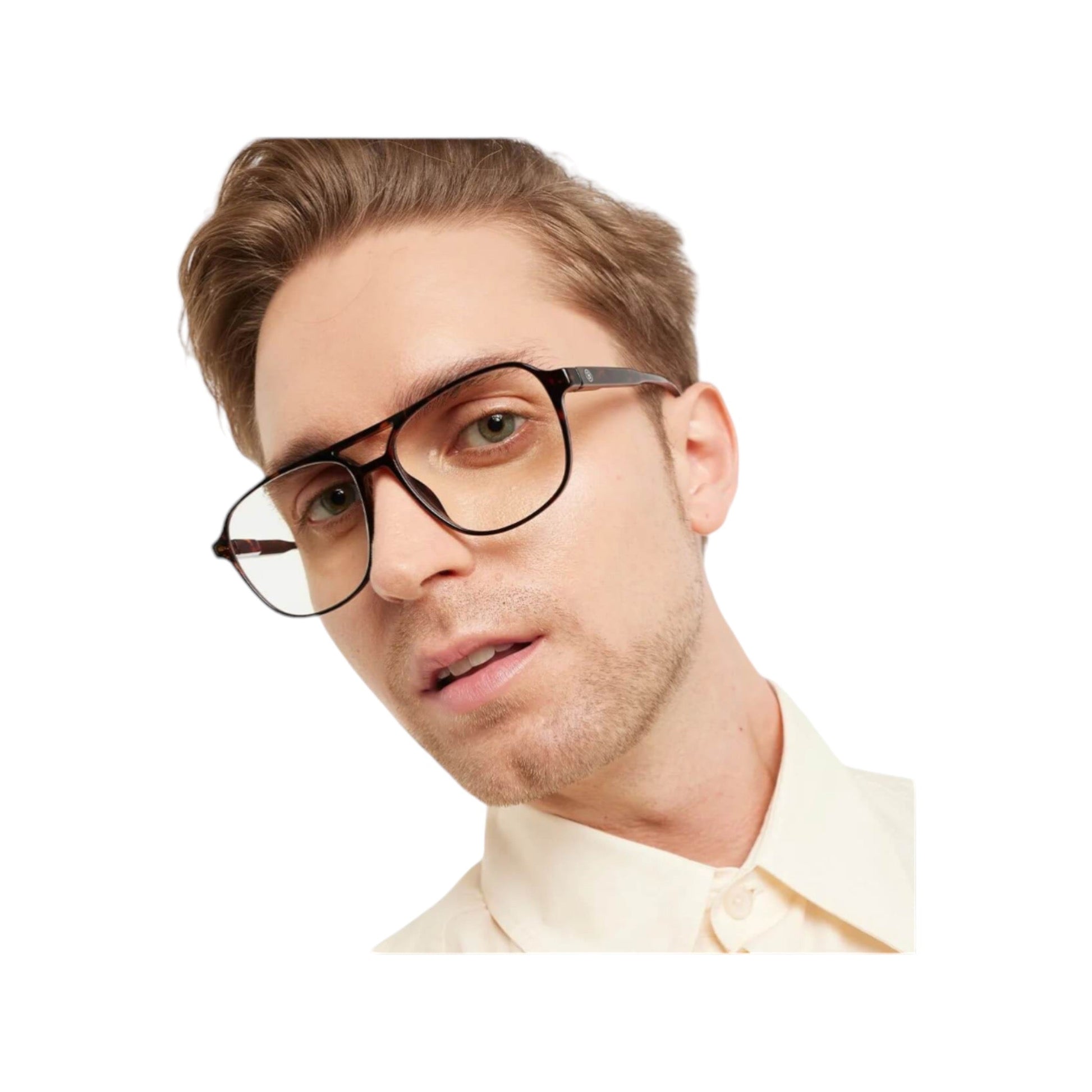 Barner Brad blue light blocking glasses, unisex design for eye protection against screen glare,available at xStore.qa in Qatar.