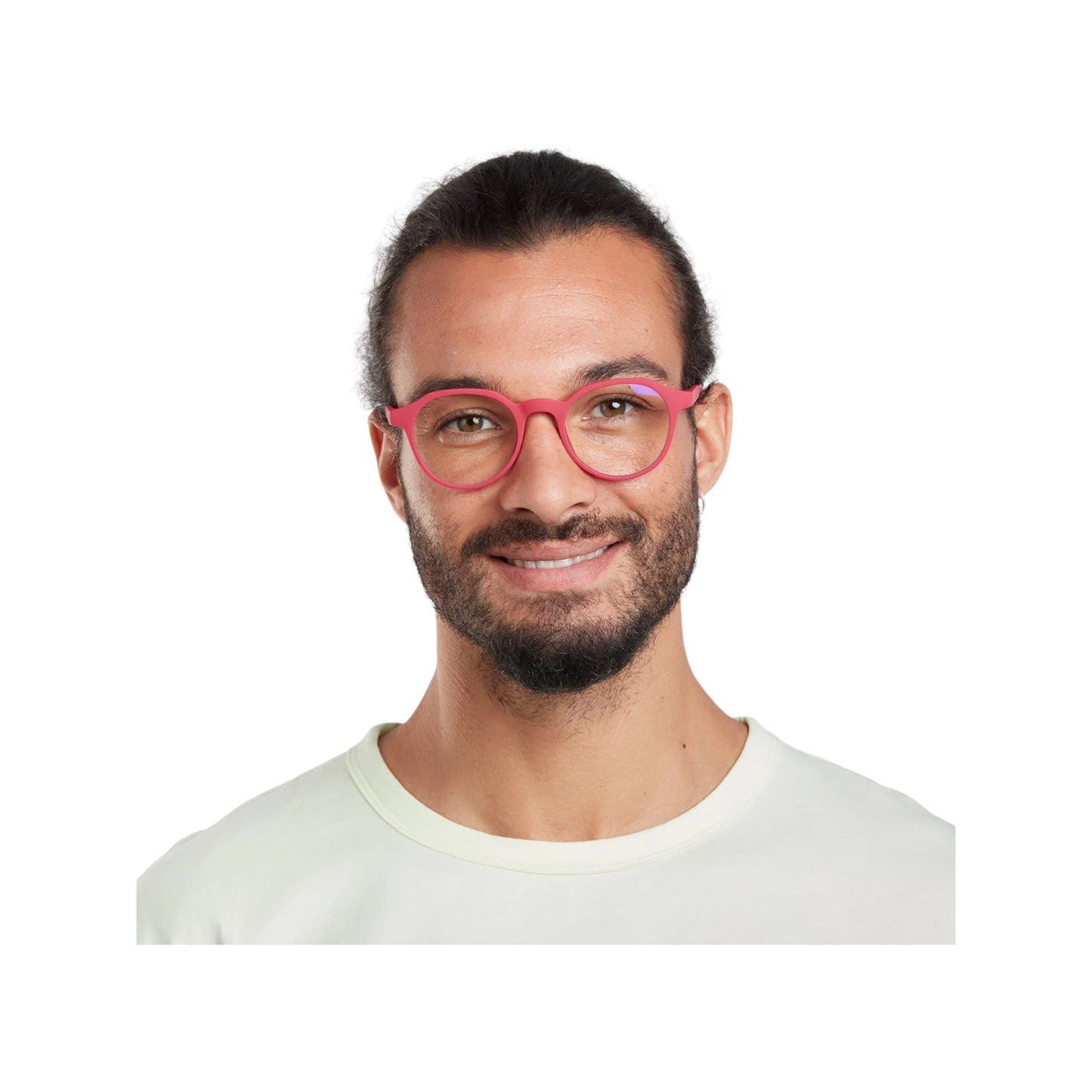 ‫نظارة بارنر شامبيري لحجب الضوء الأزرق، تصميم يناسب الجنسين لحماية العين من الشاشات الرقمية، متوفرة في قطر لدي اكس ستور.‬