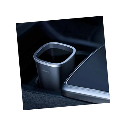 Baseus Car Trash Can Mini Garbage - Compact, durable waste bin, ideal for cars, keeps car clean, available at xStore in Qatar.