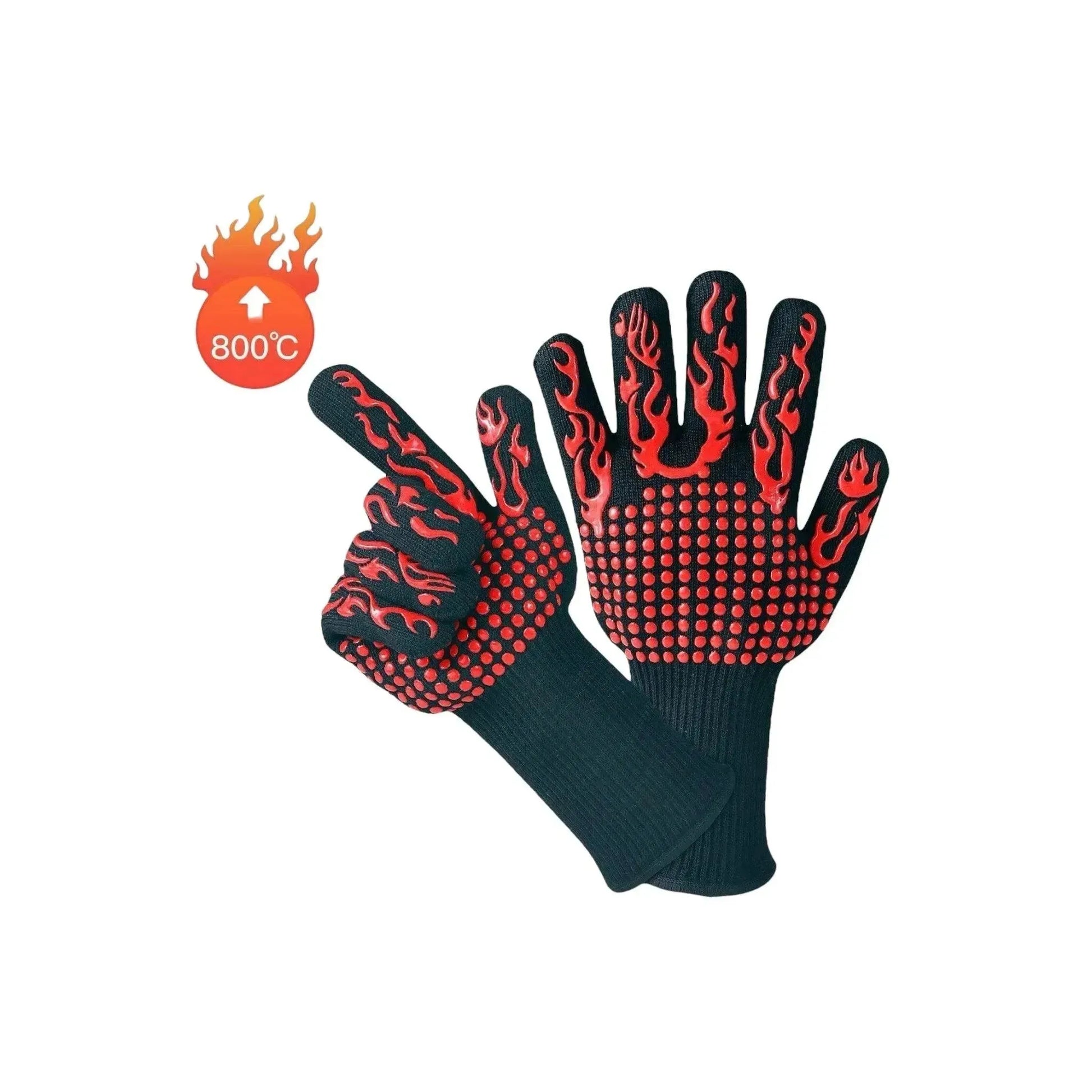 Heat-Resistant Grilling Glove - Single Hand Protection, durable and safe for grilling, available at xStore in Qatar