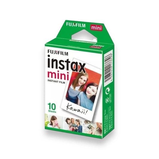 Fujifilm Instax Mini Film 10 Sheets - High-quality instant film for sharp, vibrant photos. xStore Qatar.