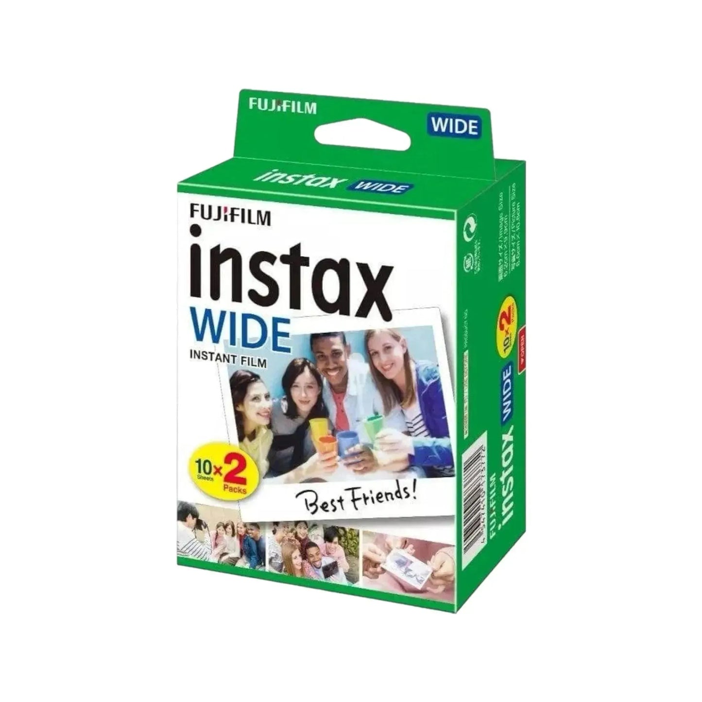 Fujifilm Instax Mini Instant Film - High-quality film for vibrant instant photos, compatible with Instax Mini cameras, at xStore in Qatar.
