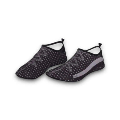 Beach Shoes - Black & White, comfortable and slip-resistant for beach wear, stylish and durable, at xStore in Qatar.