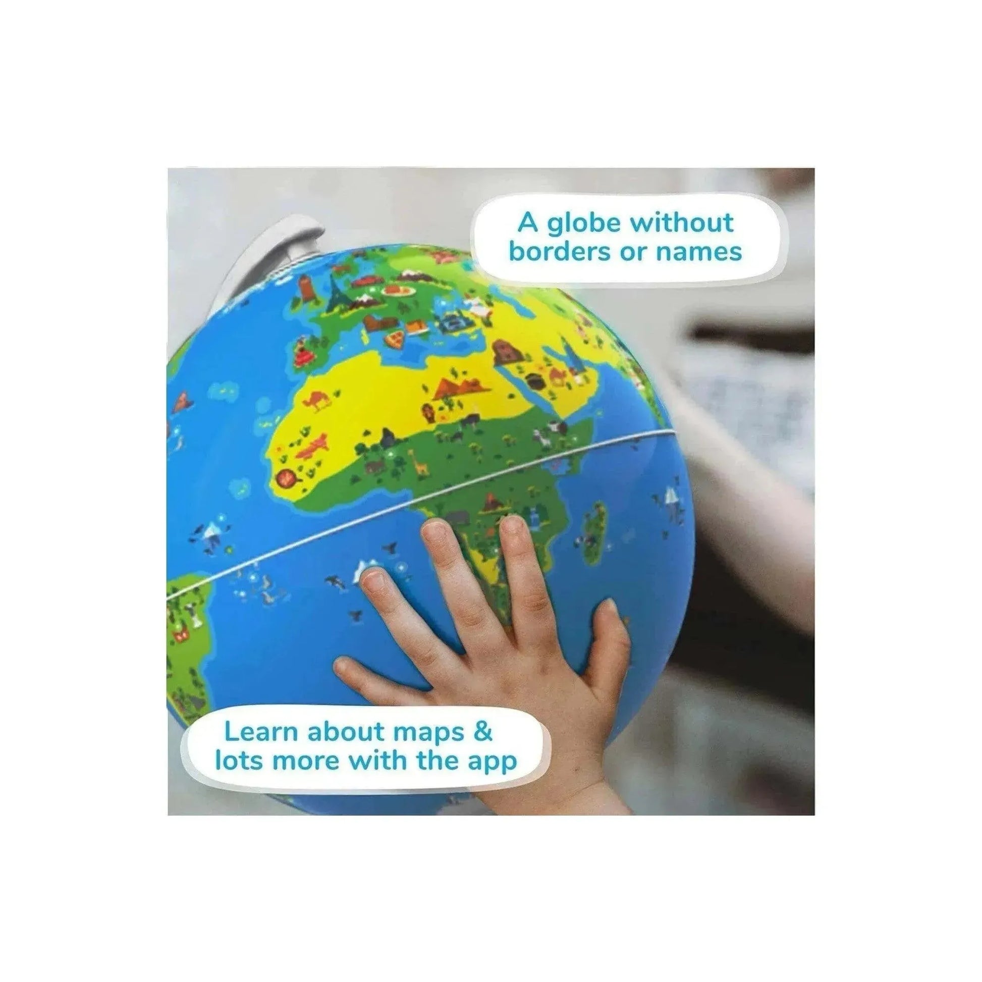 Shifu Orboot Earth Interactive AR Globe for Kids, fun educational tool with learning geography, from xStore in Qatar