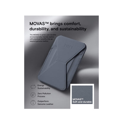 MOFT magnetic wallet stand, with angle adjustment & Magsafe, for iPhone 12/13/14/15/16. Available at xStore.qa in Qatar.