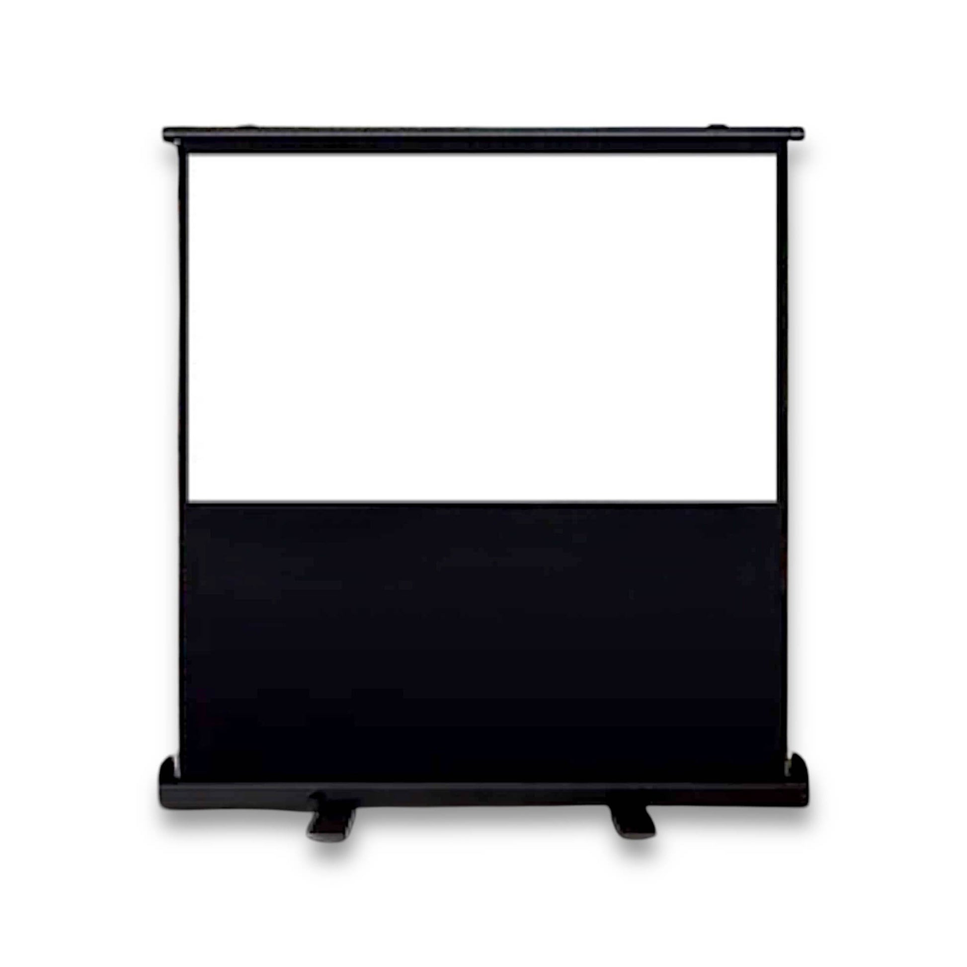 100-inch pull-up projector screen with a stable floor-standing base from xStore in Qatar
