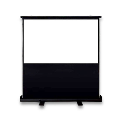 100-inch pull-up projector screen with a stable floor-standing base from xStore in Qatar
