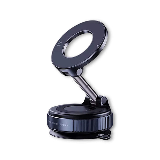 Magnetic car phone holder with 360° rotation and ultra-strong suction for all phones. Available from xStore.qa in Qatar.