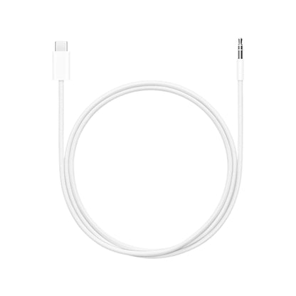 Get Apple USB-C to 3.5 mm Audio Jack (1.2m) at xStore in Qatar, Connects iPhone, iPad with USB-C to car stereos or speakers.