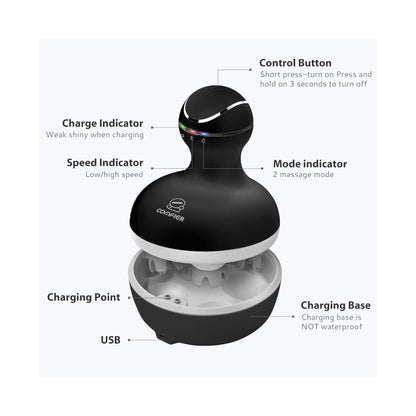 Electric Scalp Head Massager, Electric scalp massager from Comfier designed for hair growth and relaxation. at xStore in Qatar.