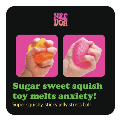 NeeDoh Gumdrop Sensory Stress Toy, Fun gumdrop-shaped design with a soft squishy feel. xStore in Qatar.