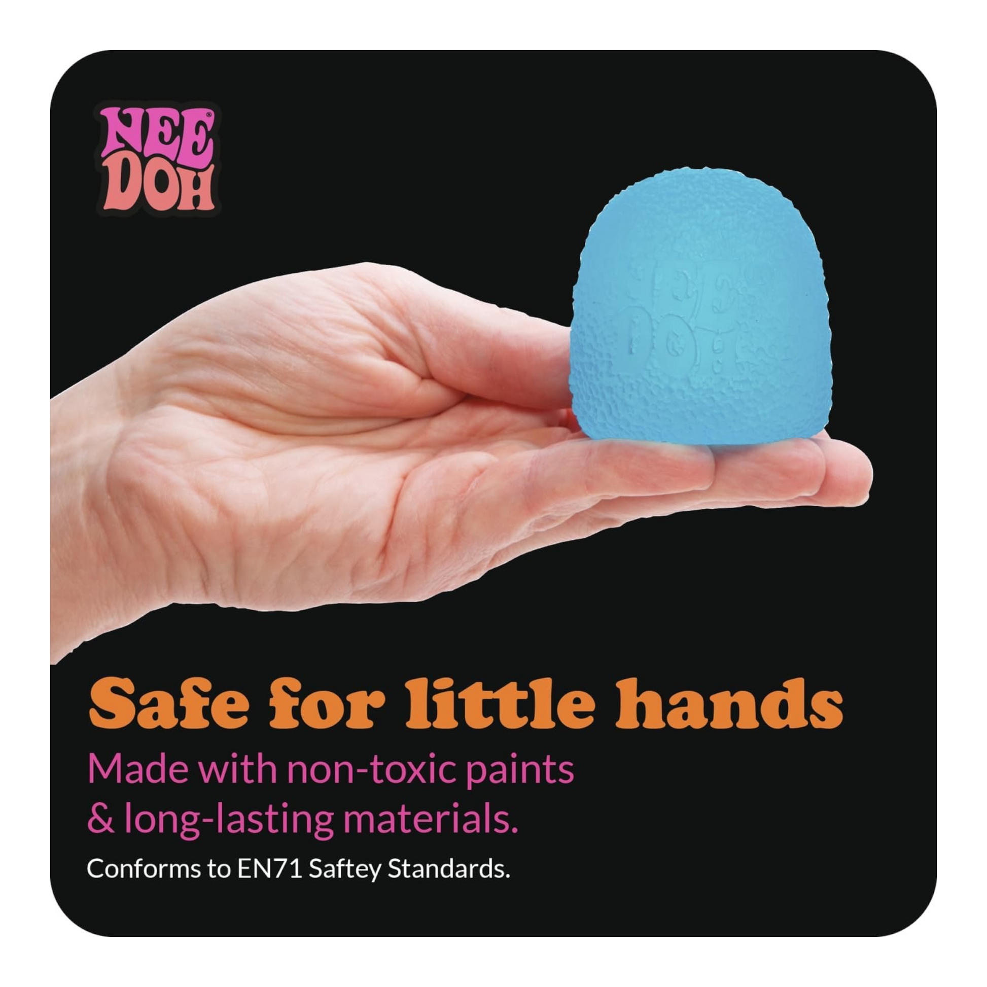 NeeDoh Gumdrop Sensory Stress Toy, Returns to original shape after squeezing. xStore in Qatar.