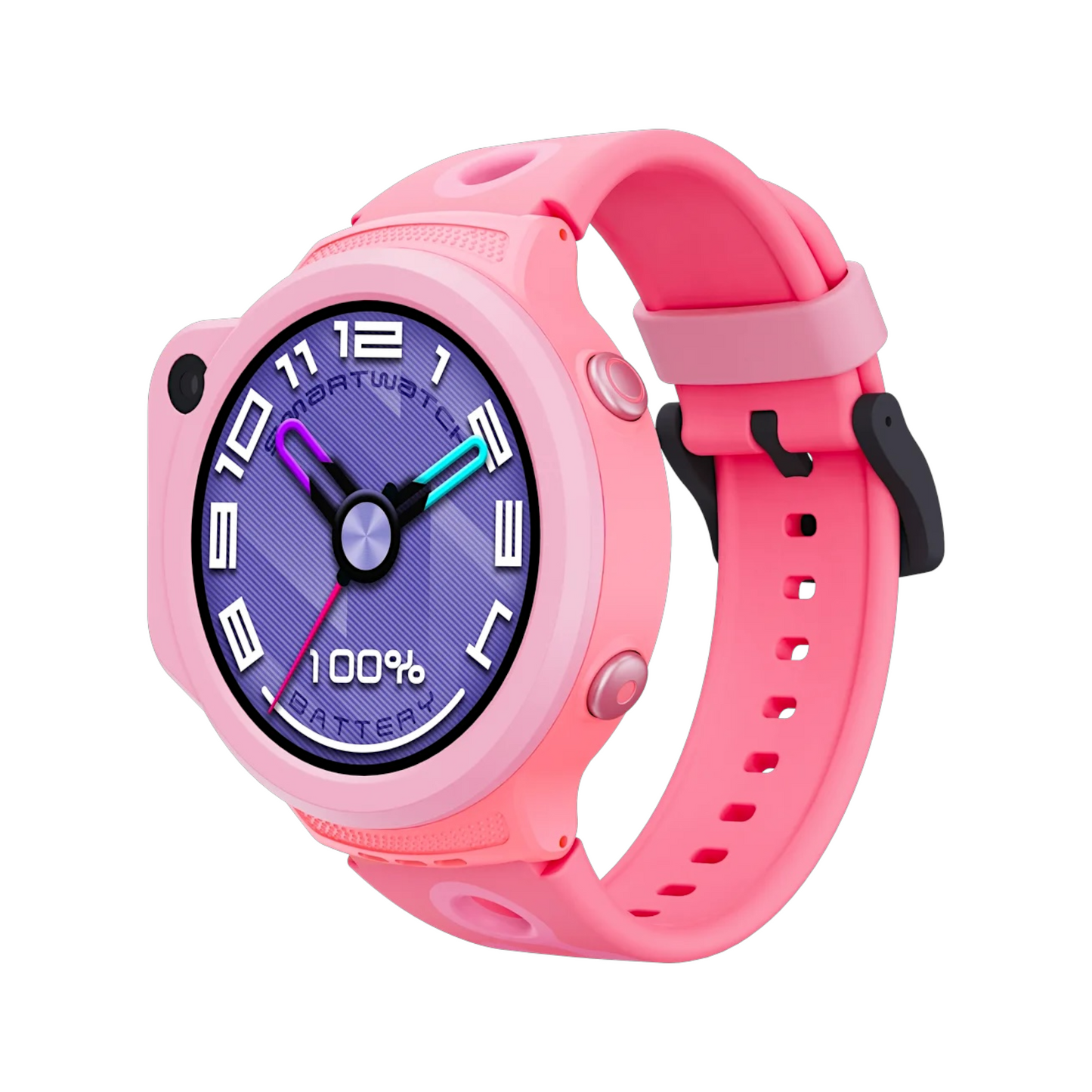 Porodo Kids Smart Watch 4G GPS Video Call. at xStore. Built-in camera for video calls, SOS emergency button for quick alerts.