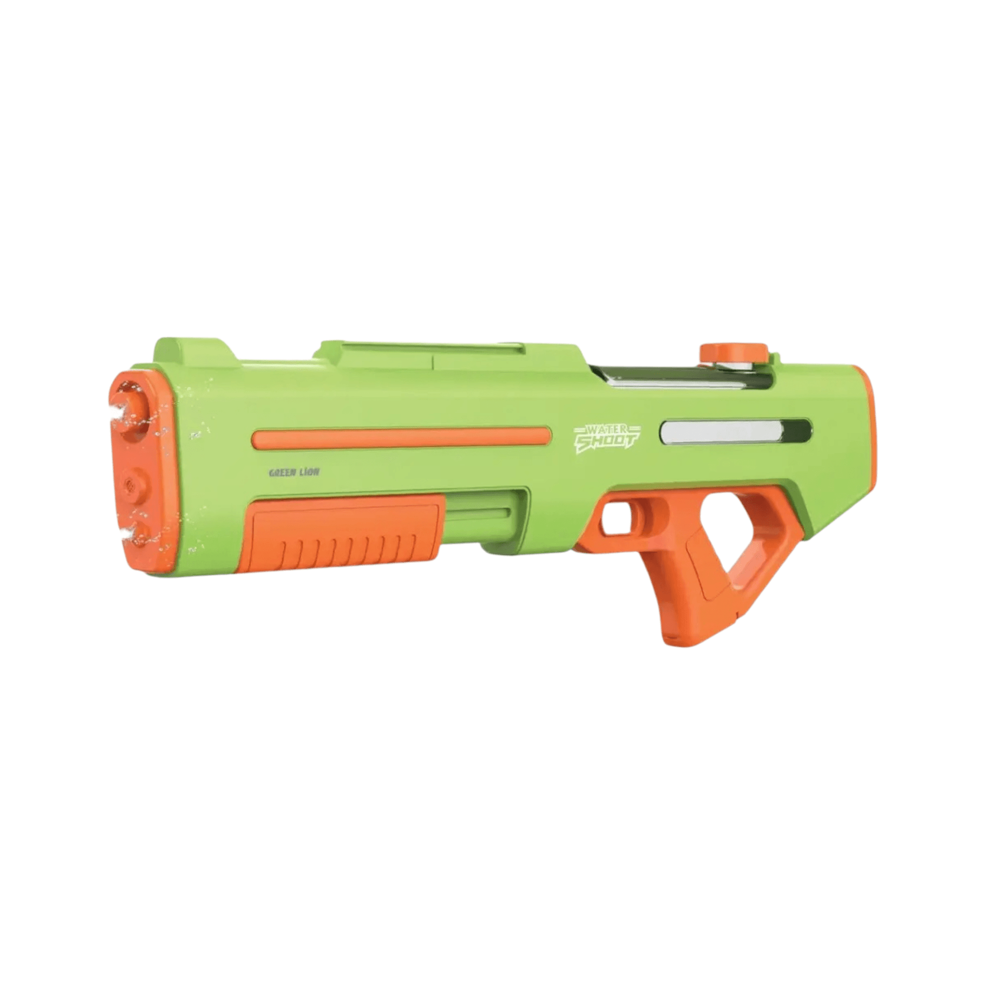 Green Lion GN65 Dual-Nozzle Water Gun - Electric & Manual Shootingd, Spray range up to 10 meters. xStore in Qatar.