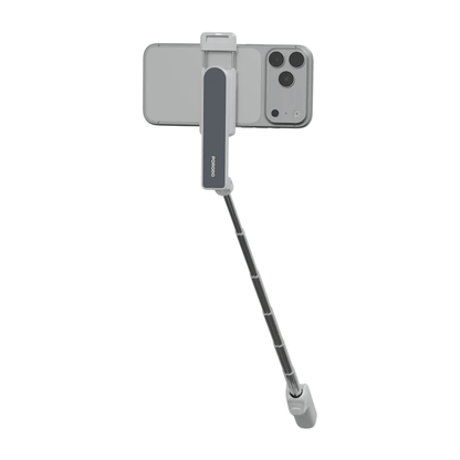 Porodo Malibu Selfie Stick with Tripod & Bluetooth Remote, Supports horizontal and vertical shooting. 