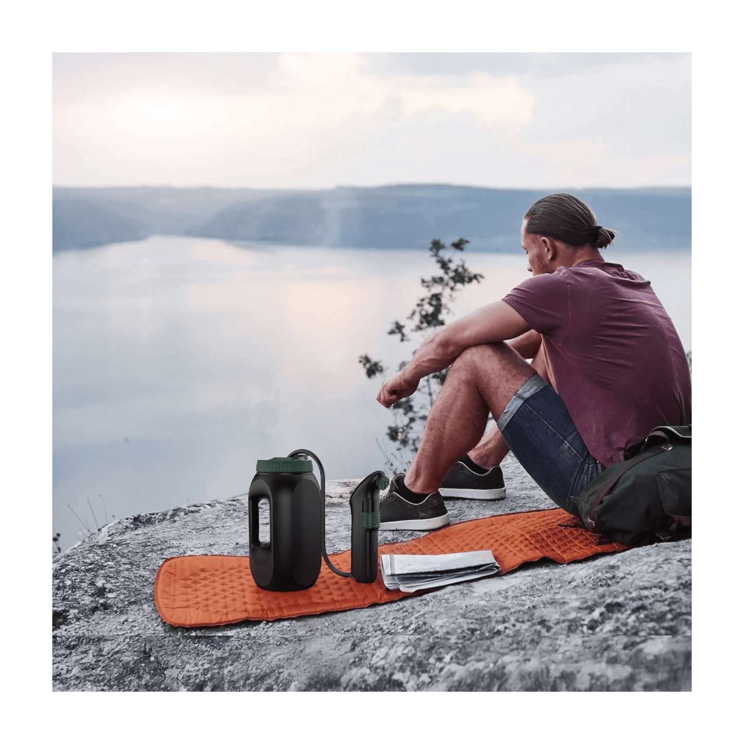 Green Lion Portable Bidet with 2.5L Water Tank, 1600mAh battery provides up to 70 minutes runtime. 