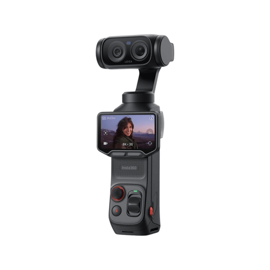 Insta360 Luna Ultra 8K Vlogging Camera with Dual Leica Lenses, 8K video recording for cinematic-quality footage.