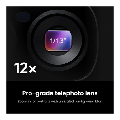 Insta360 Luna Ultra 8K Vlogging Camera with Dual Leica Lenses, Up to 12× optical zoom for professional close-ups.