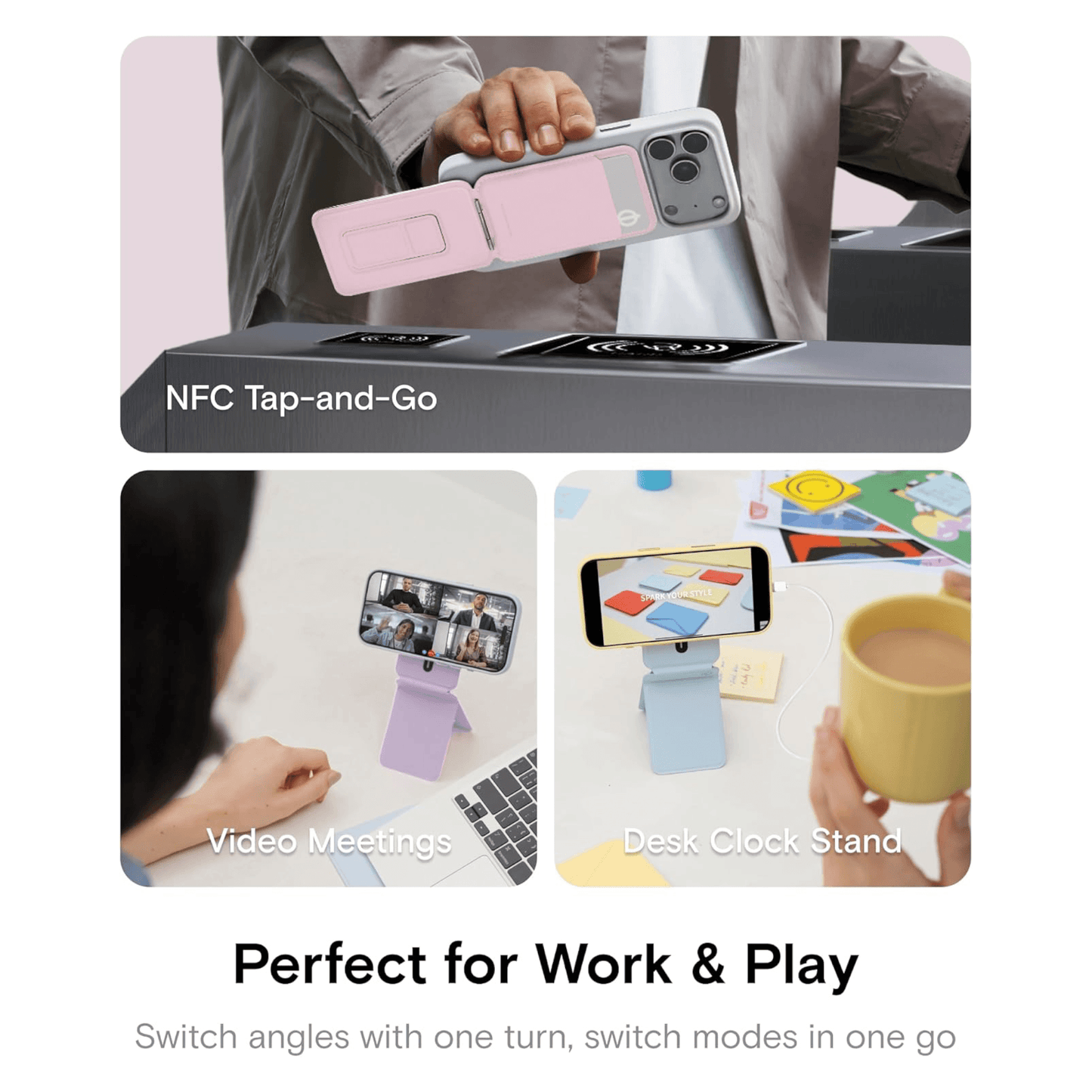 MOFT Phone Tripod Stand Magsafe - Pink