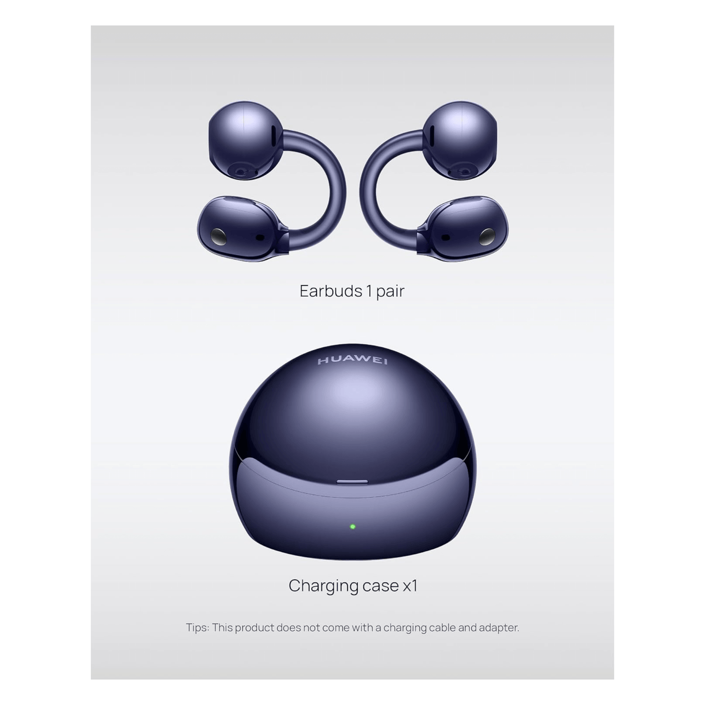 HUAWEI FreeClip 2 S Open-Ear Wireless Earbuds - Deepsea Blue