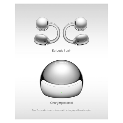 HUAWEI FreeClip 2 S Open-Ear Wireless Earbuds - Space Silver