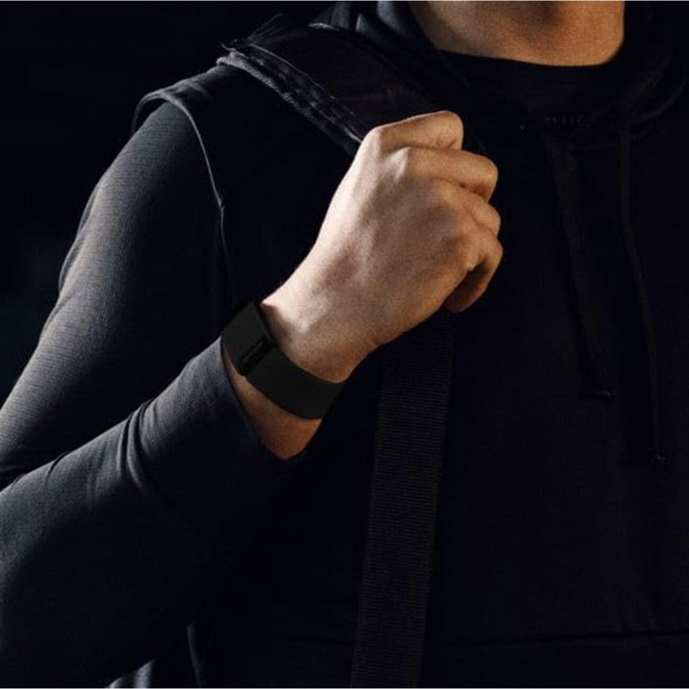 WHOOP 4.0 Band with 12-month subscription, advanced health tracking, and fitness insights from xStore in Qatar.