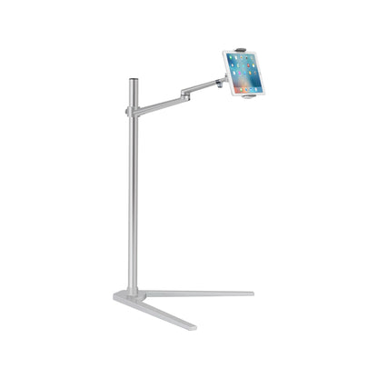 Aluminum floor stand for phone and tablet