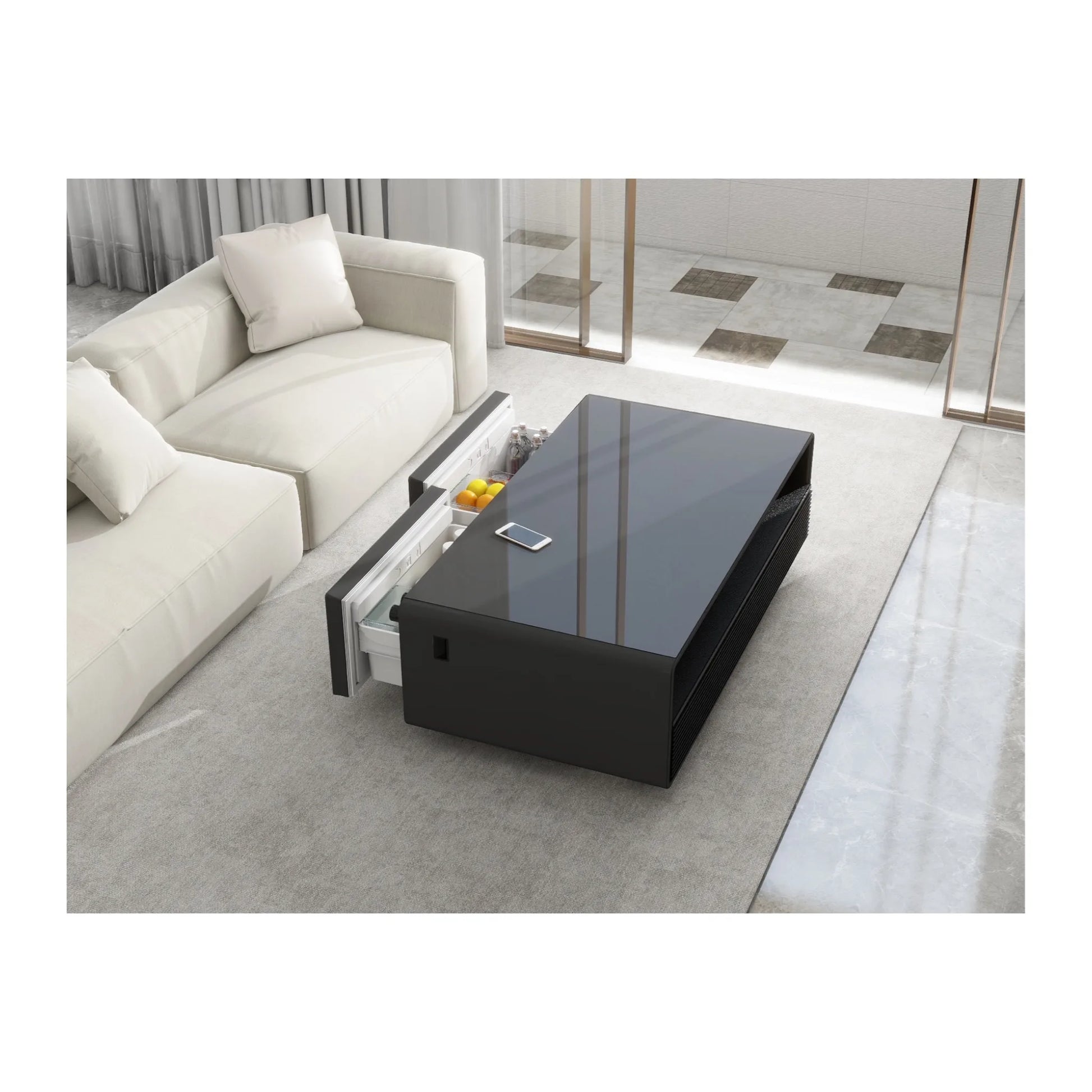 تدعم الشحن اللاسلكي بقوة ١٥ واط للهواتف المتوافقة متوفرة لدى اكس ستور في قطر