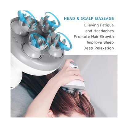 ‫ احصل على جهاز تدليك فروة الرأس الكهربائي من اكس ستور فى قطر. لاسلكي وقابل للشحن، مقاوم للماء، يساعد على الاسترخاء وتحفيز الدورة الدموية. 