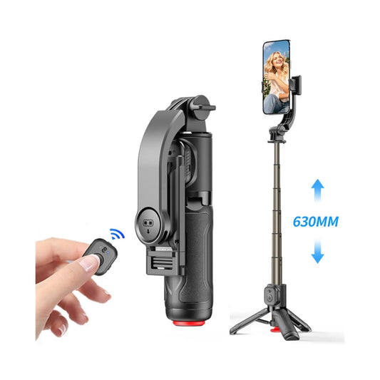 Foldable 360° Phone Selfie Tripod, with vertical and horizontal shooting support, Available now from xStore in Qatar.