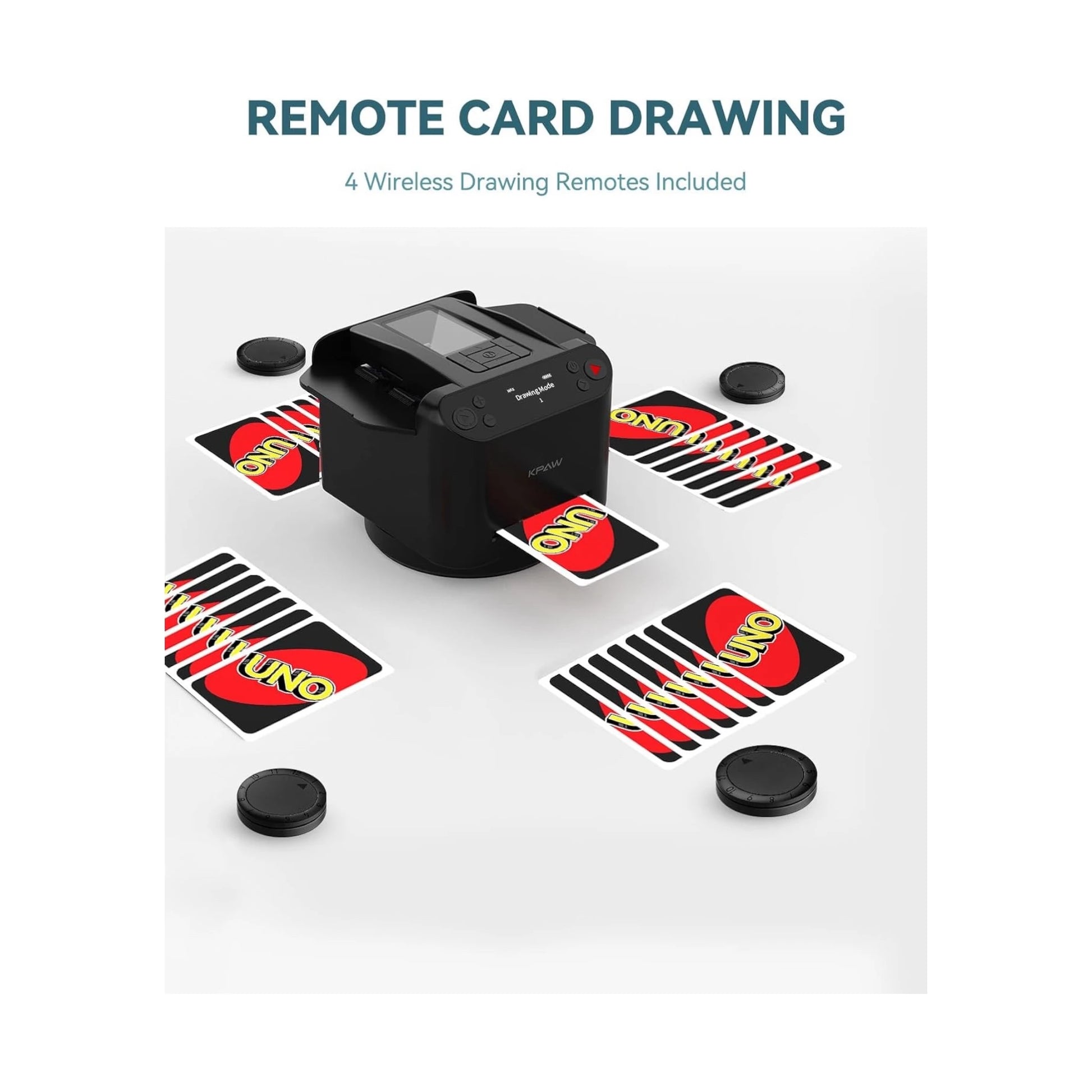 ‫‫احصل على ماكينة ذكية لخلط وتوزيع كروت اللعب أوتوماتيكيًا، من اكس ستور في قطر. تدعم من ٢ ل ١٢ لاعب، محمولة وتمنع الغش. اطلب اونلاين