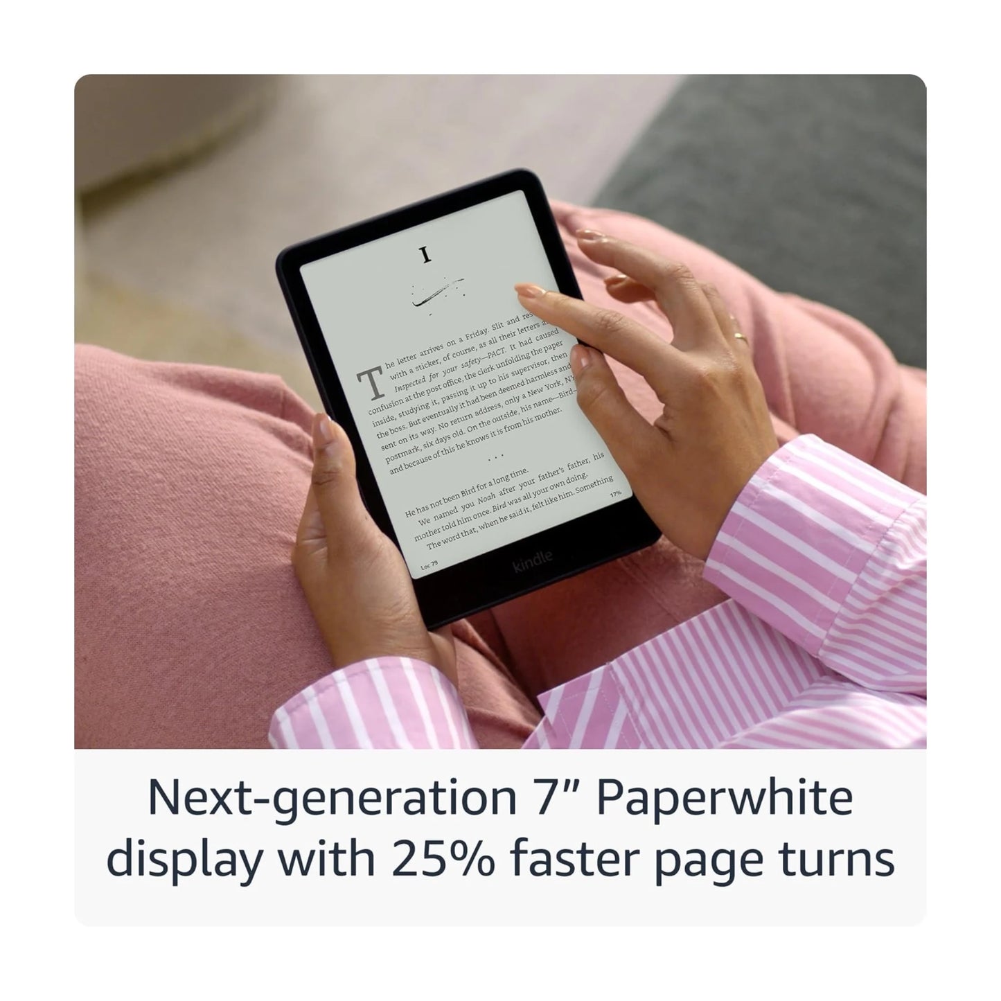 amazon kindle waterproof e reader 7 inch