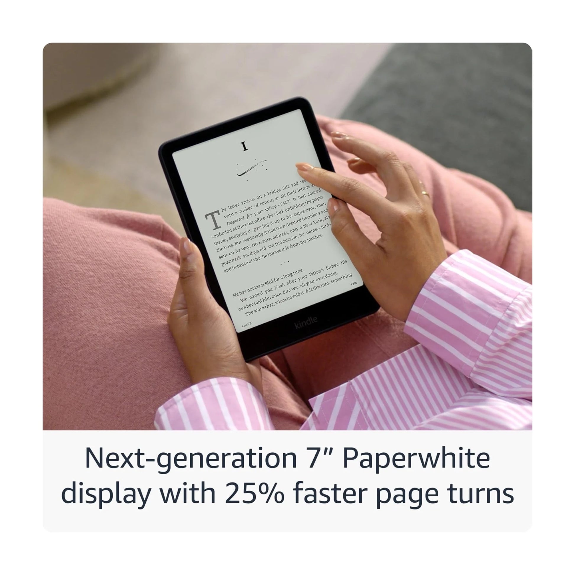 amazon kindle waterproof e reader 7 inch