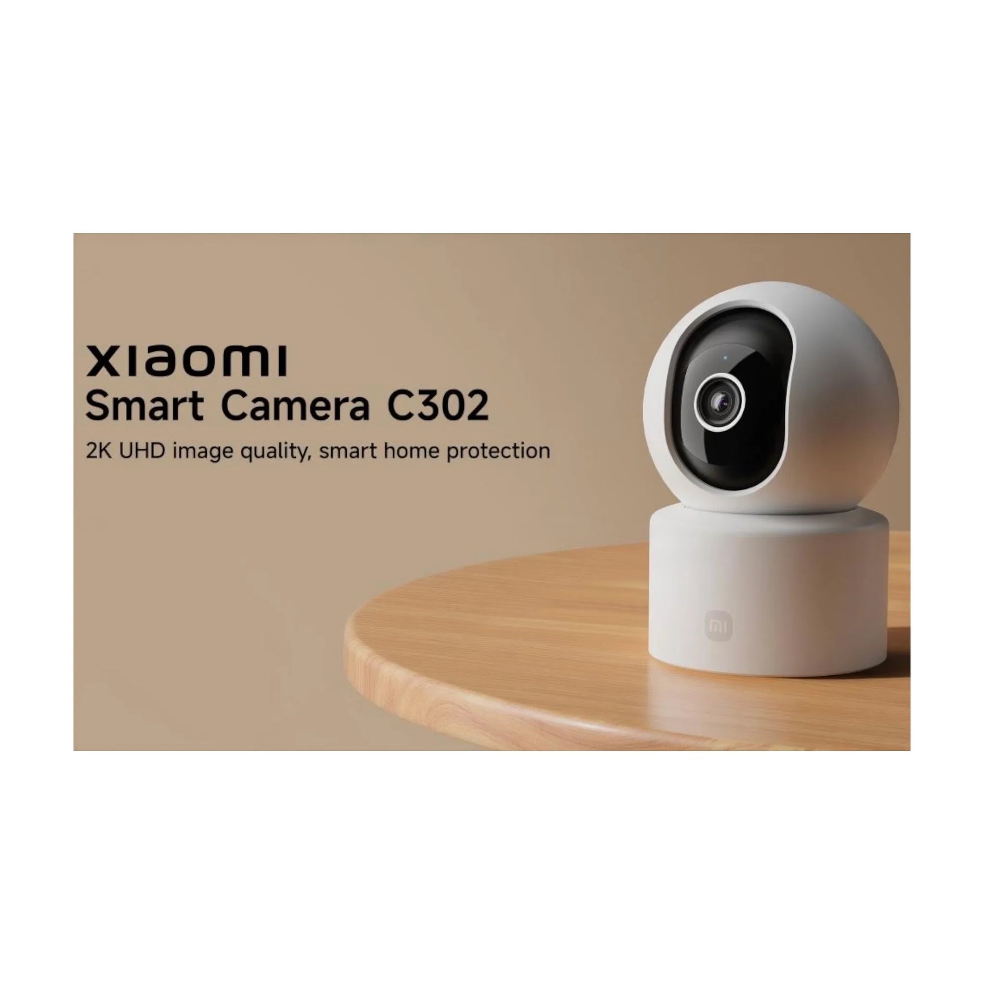 ‫احصل علي كاميرا من شركة شاومي C302 2K من اكس ستور في قطر. دقة تصوير 2K UHD بدقة 3MP لصورة أوضح، رؤية ليلية ملونة، اطلب اونلاين 