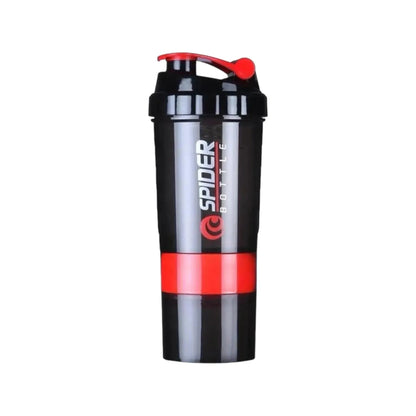 3 in 1 Protein Shaker - Multifunctional bottle for mixing, storage, and carrying supplements, leak-proof, available at xStore in Qatar.