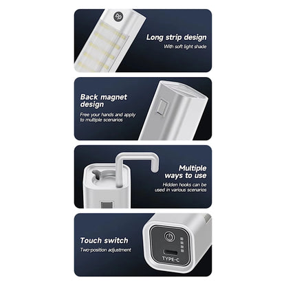 ‫احصل على كشاف LED من اكس ستور في قطر. بطارية 6000mAh، إضاءة قوية 5000K، شحن Type-C، ومغناطيس للتثبيت. اطلب اونلاين