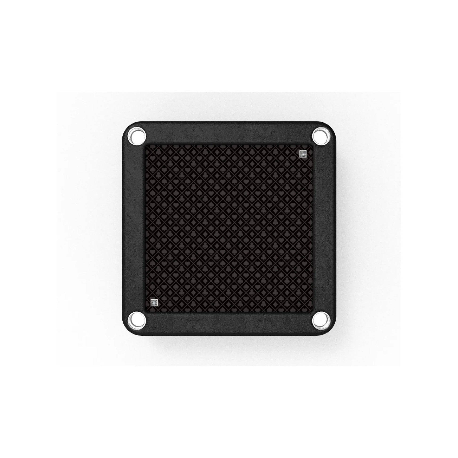 ‫احصل على طاولة الورق المربعة من اكس ستور في قطر، تصميم أنيق ومريح بفتحات للهاتف والماء، المقاس ١٢٠ × ١٢٠ سم بارتفاع ٢٠ سم.