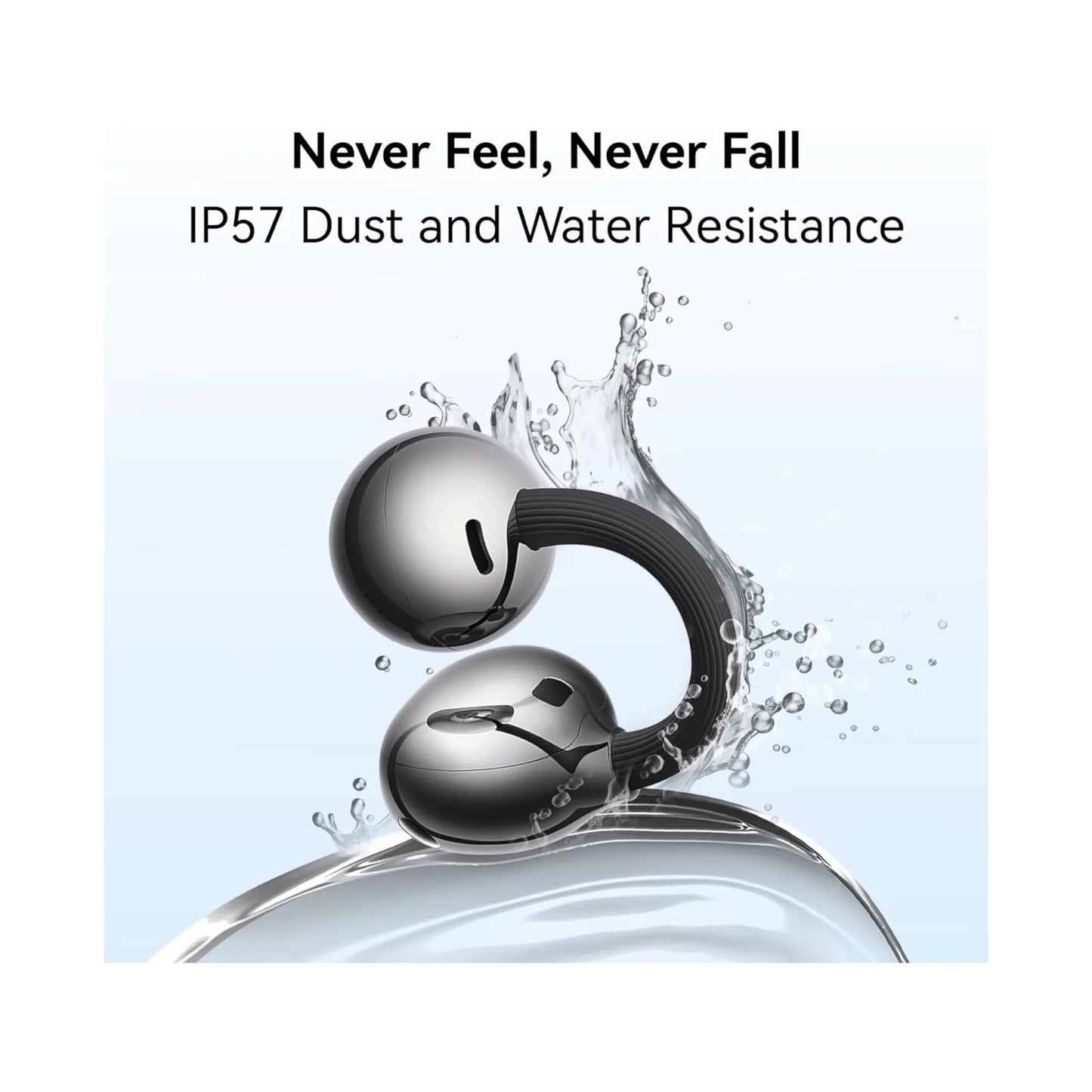 ‫احصل على سماعة هواوي FreeClip 2 من اكس ستور في قطر. تصميم Open-Ear مريح، بطارية حتى ٣٨ ساعة، مكالمات واضحة، مقاومة IP57. 