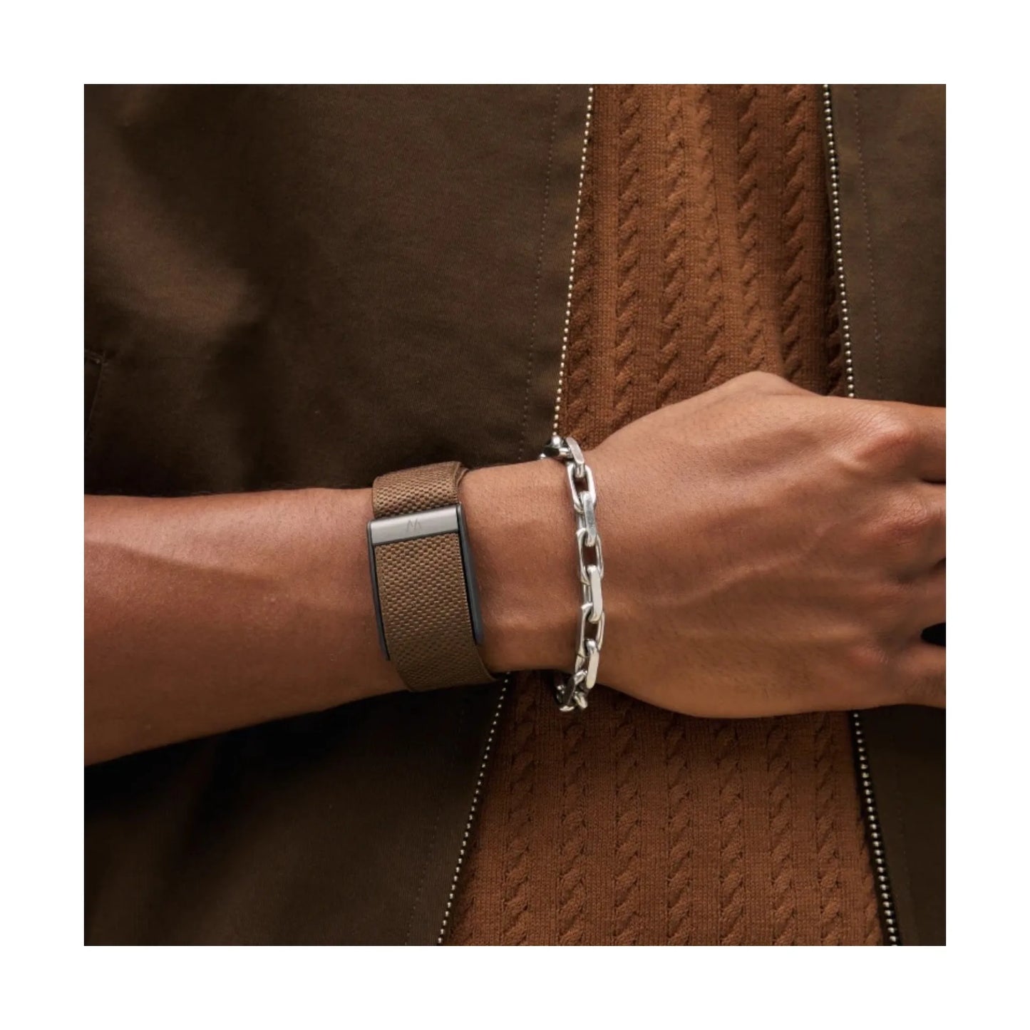 Whoop 5 MG SuperKnit Band - Walnut