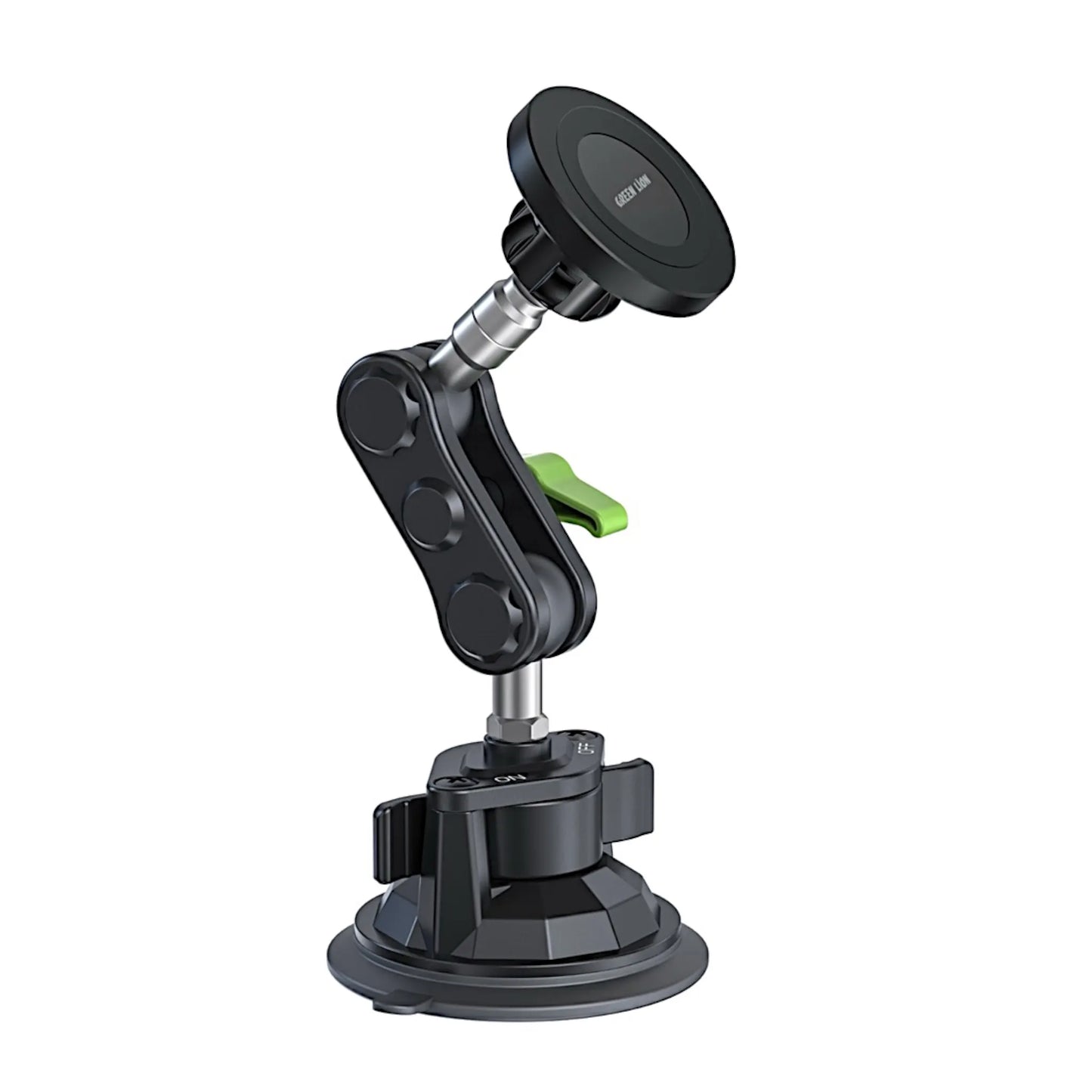 Green Lion MagSafe Car Phone Holder, Strong magnetic phone holder for secure mounting. xStore in Qatar.