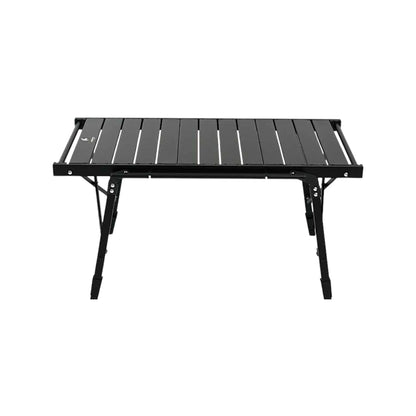 Folding Table with Grill / Stove, Durable folding camping table with adjustable height 43–64 cm, at xStore.qa in Qatar.