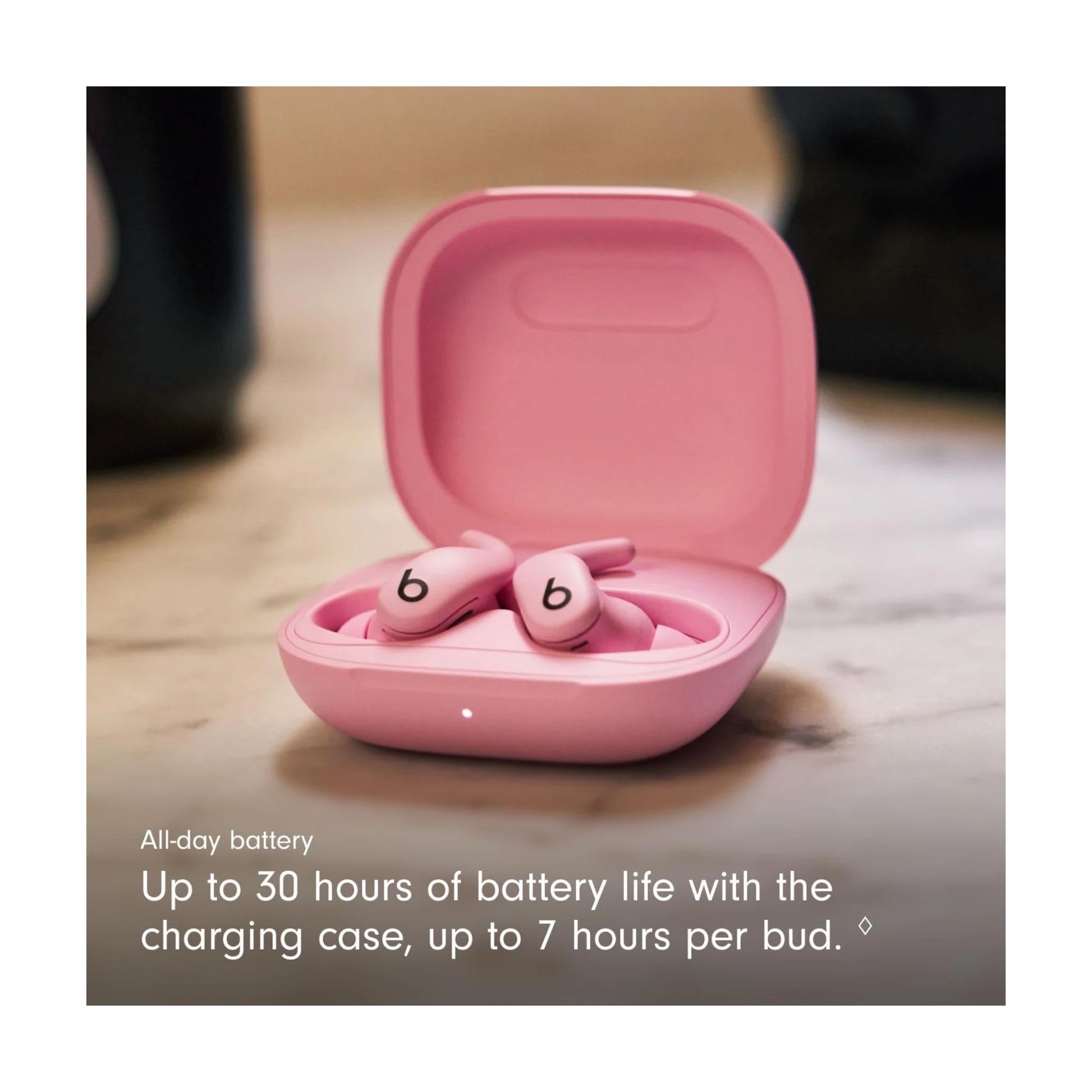 Beats Powerbeats Fit wireless earbuds designed for sports and workouts, Active Noise Cancelling (ANC) at xStore in Qatar.